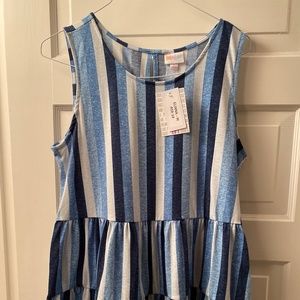 NWT LuLaRoe Eliana Tiered Tank